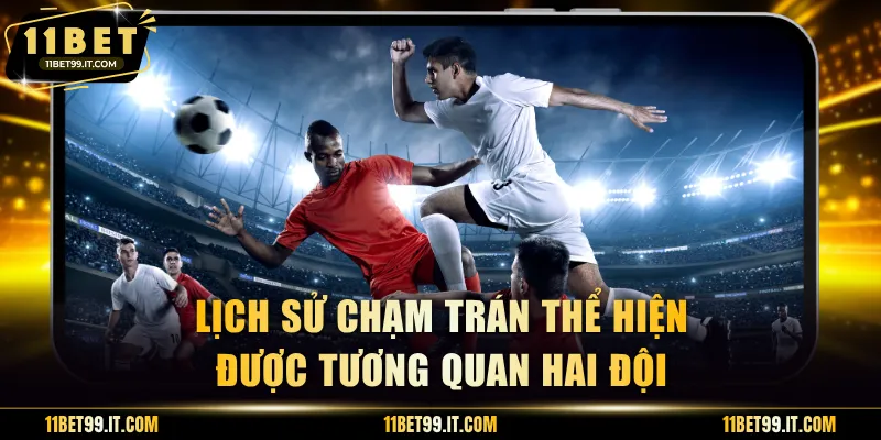 Lịch sử chạm trán thể hiện được tương quan hai đội