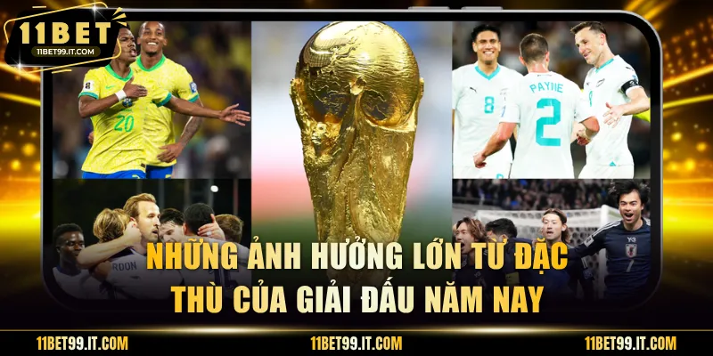 Những ảnh hưởng lớn từ đặc thù của giải đấu năm nay